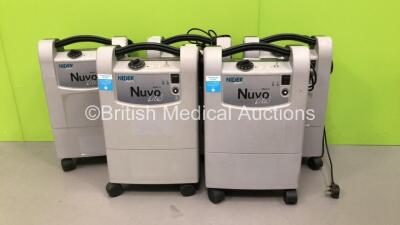 5 x Nuvo Lite 3 Oxygen Concentrators (All Power Up)