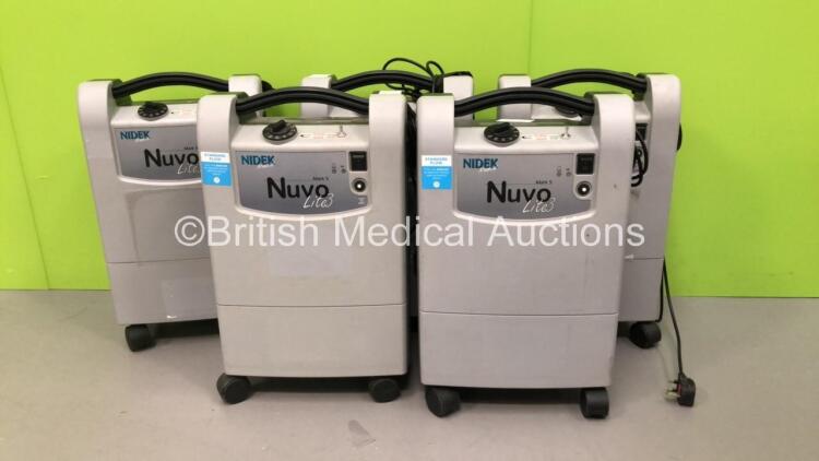 5 x Nuvo Lite 3 Oxygen Concentrators (All Power Up)