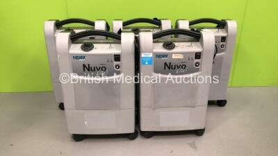 5 x Nuvo Lite 3 Oxygen Concentrators (All Power Up)