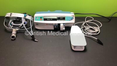 Mixed Lot Including 1 x CareFusion Alaris PK Syringe Pump (Powers Up) 1 x Nouvag Vario Footswitch and 1 x Luxtec Headlight *800512364 - 5877F1308R*