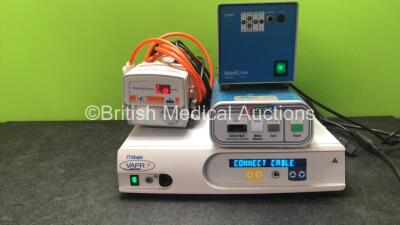 Mixed Lot Including 1 x Mitek VAPR 3 Electrosurgical Unit (Powers Up) 1 x Circon Microdigital IP 2.0 Camera Unit (Powers Up) 1 x Zeiss MediLive Camera Unit (Powers Up) 1 x Arjohuntleigh Flowtron Excel Pump (Powers Up)