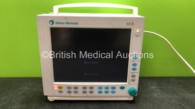 Datex Ohmeda S/5 Compact Anesthesia Monitor (Powers Up with Faulty Display-See Photo