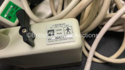 Job Lot of ATL Transducer / Probes Including 1 x ATL L10-5 38 mm Transducer / Probe, 1 x ATL C5 40R Transducer / Probe, 1 x ATL CL15-7 Transducer / Probe and 1 x ATL L12-5 Transducer / Probe - 4