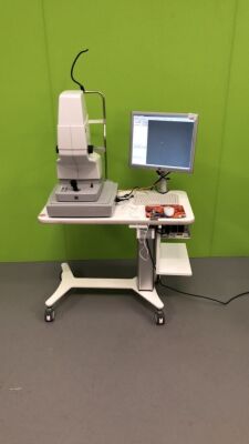 Zeiss VisuCam 500 Ref. 1781-493 Digital Retina Camera *Mfd - 01/2016* with Monitor on Motorised Table (Powers Up, Table Tested Working) *1100841* **IR195**