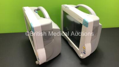 2 x Philips Intellivue MP50 Neonatal Touch Screen Patient Monitors Version J.10.54 / J.10.45 *Mfd 2008 - 2013* (Both Power Up) - 4