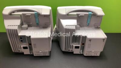 2 x Philips Intellivue MP50 Neonatal Touch Screen Patient Monitors Version J.10.54 / J.10.45 *Mfd 2008 - 2013* (Both Power Up) - 5