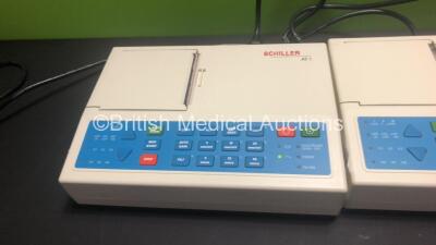 2 x Schiller AT-1 ECG Machines (Both Power Up) *SN 19059540 - 3