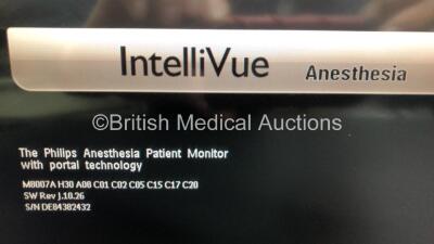 2 x Philips Intellivue MP70 Anesthesia Touch Screen Patient Monitors Software Revision J.10.26 *Mfd 2009* (Both Power Up) *GL* - 3