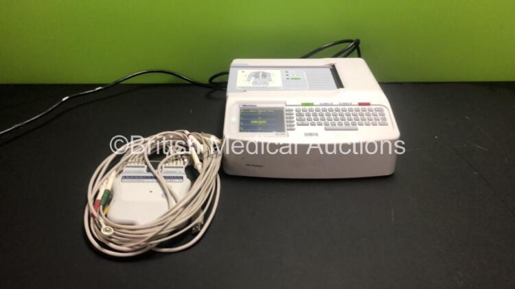 Mortara ELI 150c ECG Machine with 10 Lead ECG Lead (Powers Up)