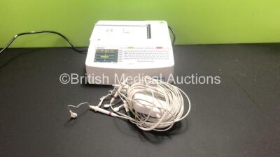 Mortara ELI 150c ECG Machine with 10 Lead ECG Lead (Powers Up)