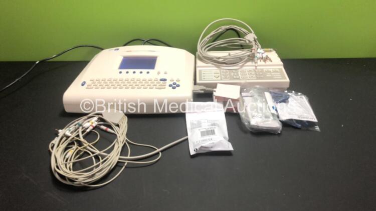 Job Lot including 1 x Seca CT8000L ECG Machine with 10 Lead ECG Lead and 1 x Seca CT3000i ECG Machine with 10 Lead ECG Lead and Accessories (Both Power Up)