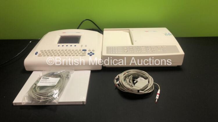 Job Lot including 1 x Seca CT8000L ECG Machine with 10 Lead ECG Lead and 1 x Seca CT6i ECG Machine with 10 Lead ECG Lead (Both Power Up)