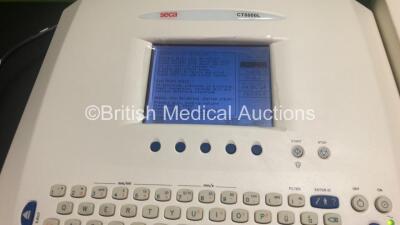 Job Lot including 1 x Seca CT8000L ECG Machine with 10 Lead ECG Lead and 1 x Seca CT6i ECG Machine with 10 Lead ECG Lead (Both Power Up) - 2