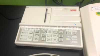 Job Lot Including 1 x Seca CT8000L ECG Machine with 10 Lead ECG Lead (Powers Up then Turns Off) and 1 x Seca CT3000i ECG Machine with 10 Lead ECG Lead and Accessories (Powers Up) - 3