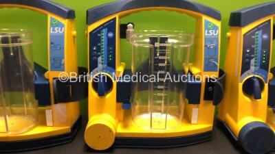 3 x Laerdal LSU Suction Units with 3 x Suction Cups (All Power Up) *78501361962 - 78101354935 - 78271469686* - 3