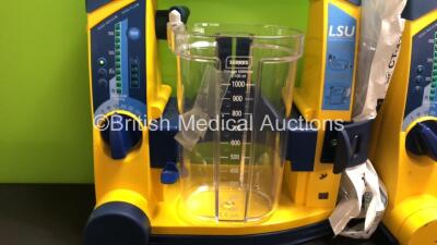 4 x Laerdal LSU Suction Units with 4 x Suction Cups (All Power Up) *78092081144 - 78181690186 - 78081354298 - 78111799914* - 5