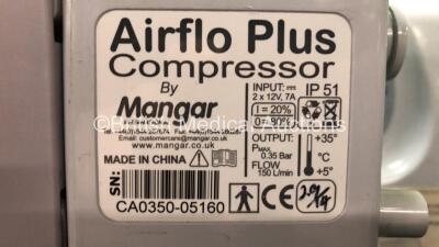 4 x Mangar Camel & Elk Plus Compressors with 3 x Mangar Elk Lifting Cushions and 3 x Controllers *CA0350 - 00598 - 05160 - 06241 - 05314* - 4