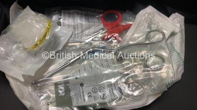 6 x Intubation Bags Containing Various Intubation Instruments - 6