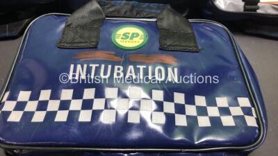 6 x Intubation Bags Containing Various Intubation Instruments - 5