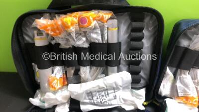 6 x Intubation Bags Containing Various Intubation Instruments - 2