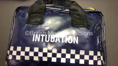 6 x Intubation Bags Containing Various Intubation Instruments - 7