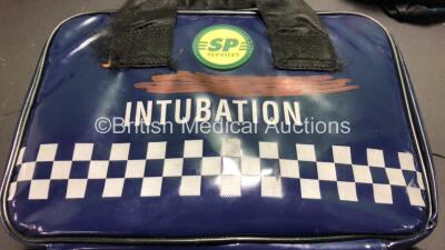 6 x Intubation Bags Containing Various Intubation Instruments - 6