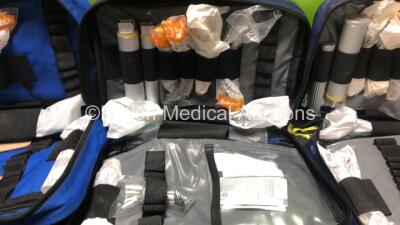 6 x Intubation Bags Containing Various Intubation Instruments - 3