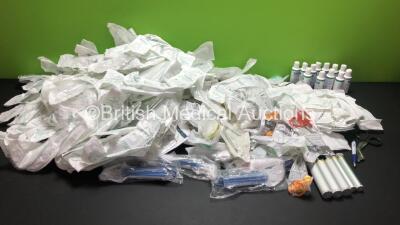 Large Quantity of Intubation Instruments and Consumables