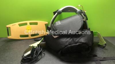 Job Lot of Lucas 2 Chest Compression System Parts Including Power Supply, Board and Carry Bag *Spares and Repairs* *SN 3015B728*