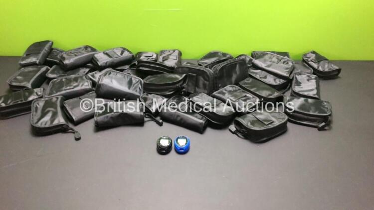 Approx. 40 x TRUEresult Blood Glucose Testers in Cases