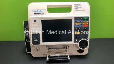 Medtronic Lifepak 12 Biphasic Defibrillator / Monitor Including ECG, NIBP and SpO2 Options *Mfd 2002* (No Power)