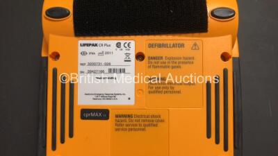 Job Lot Including 1 x Medtronic Lifepak CR Plus Defibrillator *Mfd 2011* (Powers Up) 1 x Zoll AED Pro Defibrillator (Damaged Screen and Untested Due to Missing Battery) and 1 x HeartSine SAM 300P Samaritan PAD Defibrillator (Untested Due to Missing Batter - 3