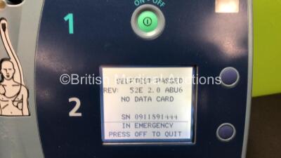 2 x Philips Heartstart FR2+ Defibrillators in Carry Cases with 2 x Batteries *Install Dates 09-2022 / 09-2023* (Both Power Up and Pass Self Test) *0203085838 - 0911891444* - 3