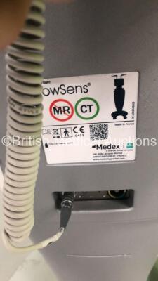 1 x Medex Flowsens Smart-Connected Syringeless CT Injector with Hoses and Controller (Unable to Power Test Due to No Power Supply) *S/N FS17038*  - 3