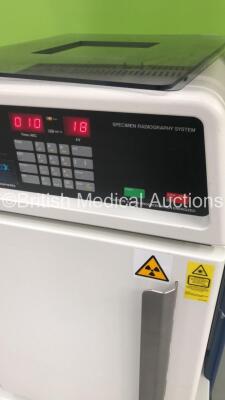 Faxitron X-Ray Corporation Specimen Radiography System Model MX-20 on Stand with Monitor and CPU (Powers Up with Key-Key Included) *IR180 * * Mfd 2010 * - 3