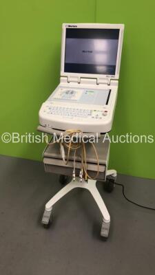 Mortara ELI 350 ECG Machine on Stand with 1 x 10-Lead ECG Lead (Powers Up) - 4