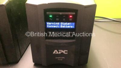 3 x APC Smart-UPS 750 Units - 4