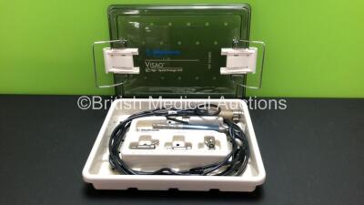 Medtronic XOMED Visao High Speed Otologic Drill Ref 3334800 in Case with Accessories