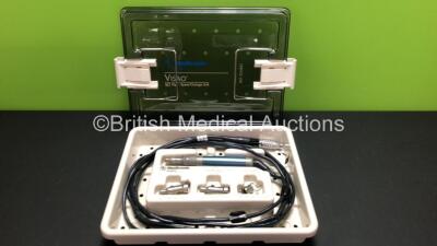 Medtronic XOMED Visao High Speed Otologic Drill Ref 3334800 in Case with Accessories