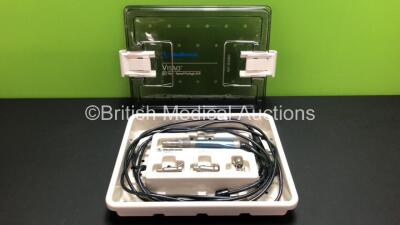 Medtronic XOMED Visao High Speed Otologic Drill Ref 3334800 in Case with Accessories