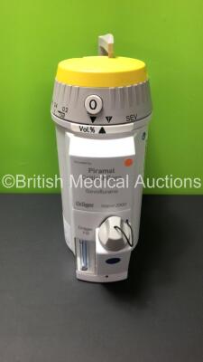 Piramal Critical Care Drager Sevoflurane Vapor 2000 Vaporizer *Mfd 2016* **ASJD-0115**