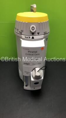 Piramal Critical Care Drager Sevoflurane Vapor 2000 Vaporizer *Mfd 2016* **ASJD-0072**