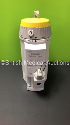 Piramal Critical Care Drager Sevoflurane Vapor 2000 Vaporizer *Mfd 2016* **ASJD-0674**