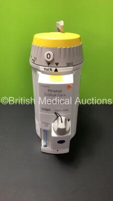 Piramal Critical Care Drager Sevoflurane Vapor 2000 Vaporizer *Mfd 2016* **ASJD-0326**