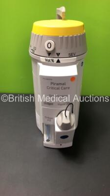 Piramal Critical Care Drager Sevoflurane Vapor 2000 Vaporizer *Mfd 2016* **ASJD-0071**