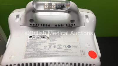 2 x GE Dash 3000 Patient Monitor Including ECG, NBP, CO2, BP1, BP2, SpO2, Temp/co and Printer Options with 2 x ECG, 2 x SpO2, 2 x NBP Leads, 2 x BP Cuffs, 2 x Finger Sensors (Both Power Up) *SD011061222SA - AAB04295412GA* - 5