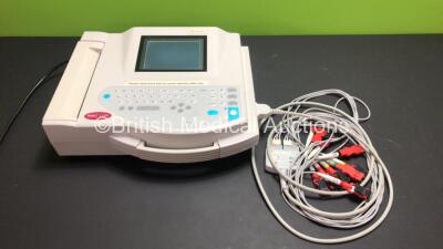 GE Marquette MAC 1200 ECG Machine with 1 x 10-Lead ECG Lead (Powers Up) *101069623*