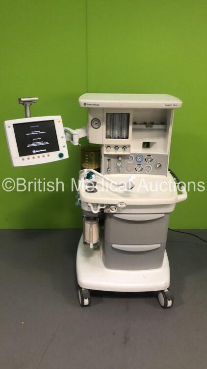 Datex-Ohmeda Aespire View Anaesthesia Machine Software Version 06.20 with Bellows,Absorber and Hoses (Powers Up) * SN APHP00459 *