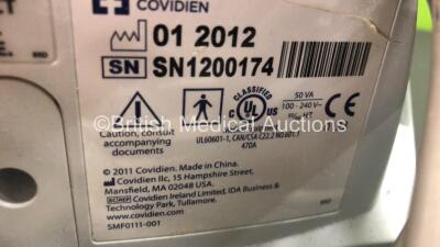 4 x Kendall Covidien SCD and 1 x Kendall SCD Express Compression Systems (All Power Up) *1200107 - V0719056 - V0714688 - 1200174 - 1200182* - 6