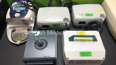 Mixed Lot Including 1 x ResMed S8 Escape II CPAP, 2 x Henleys Medical Nebulisers, 1 x Respironics Nebuliser and 1 x APC Smart-UPS 750 Power Unit - 2